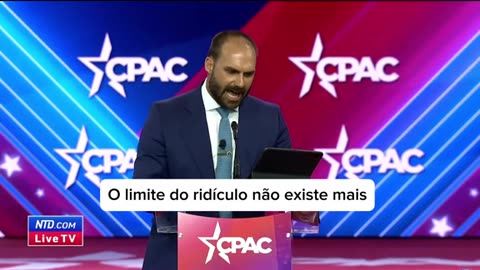 Eduardo Bolsonaro DENUNCIOU as perseguições e prisões injustas e ILEGAIS que estão acontecendo no Brasil. 📍CPAC, Washington DC 🇺🇸 2024