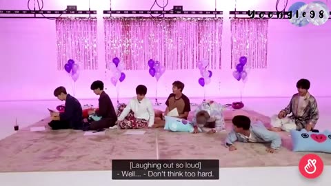 BTS clowning