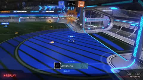 Rocket League Season 2 - Xbox One - 3 goals in quick succession.