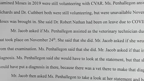 April 23rd 2021 Center Valley Animal Rescue Sara Deposition