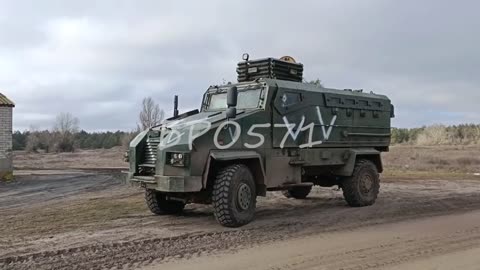 A trophy MRAP Kirpi is now in the hands of Russian fighters.