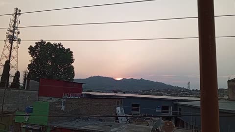 Mansehra Sunset view #Nature #Hillstation #North #Pakistan