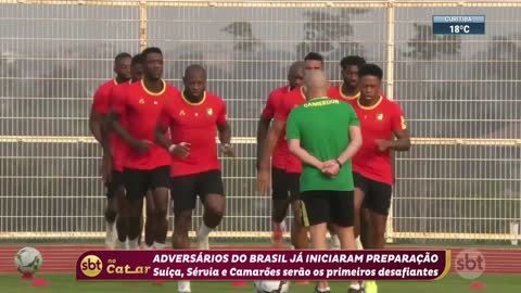 Adversários do Brasil já iniciaram preparação para Copa do Mundo | SBT Brasil (16/11/22)