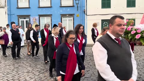 Procissao de Santa Cecilia Santa Cruz / Lagoa, Sao Miguel Acores Portugal - 19.11.2023 #Procession