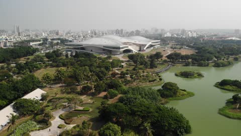 National Kaohsiung Center for the Arts - Weiwuying - 衛武營國家藝術文化中心 🇹🇼 (2018-11) {aerial}