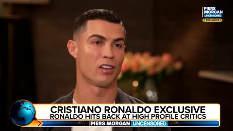 Cristiano Ronaldo explains why he feels there’s been so much criticism of him recently in the media