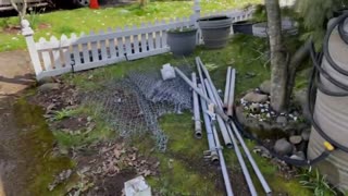 How to set metal posts for Chain link or Wood fence