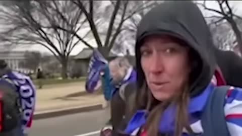 Ashley Babbitt: Enthusiastic video marching to DC’s Capitol