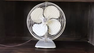 1960’s 10” GE oscillating desk fan revisit!