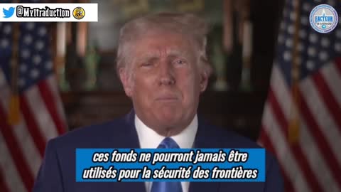 22/12/2022 Donald J Trump s'exprime sur le projet de loi Omnibus de 1.7 trillion de dollars