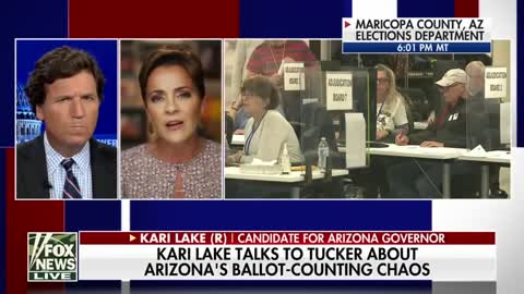 Kari Lake tells Tucker what she'll do on day one if elected AZ governor