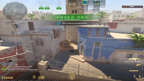 Exploit In CS2 Mirage Map - mid short Bug