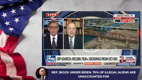 Rep. Biggs: Under biden, 75% of Illegal Aliens Are Unaccounted For