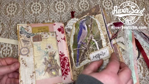 Bird theme Junk Journal