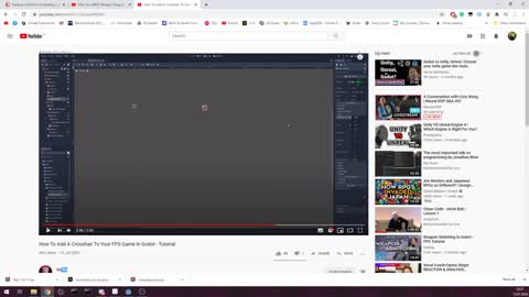 Quick FPS crosshair in Godot (response to Garbaj)