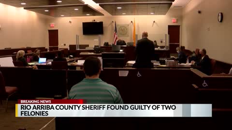 Rio Arriba County Sheriff James Lujan found guilty of two felonies