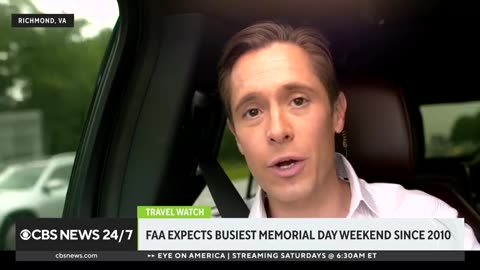 FAA predicting busiest Memorial Day weekend travel since 2010 CBS News