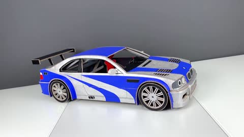 Making BMW M3 GTR Need For Speed