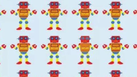 Can Spot the ODd Robot in 10 Seconds, try your skills