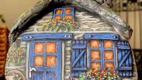 beautiful backyard stone painting ideas amazing stone art for gardening