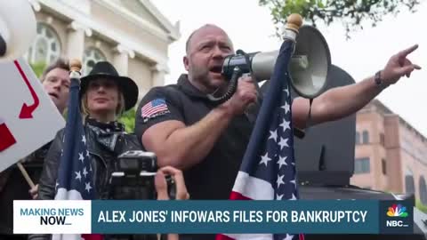 Alex Jones' Infowars Files For Bankruptcy