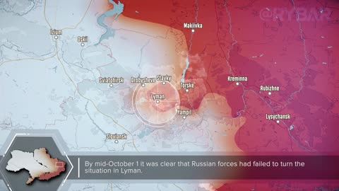 RYBAR: The Fall of Lyman Chronicle of Battles on October 1, 2022