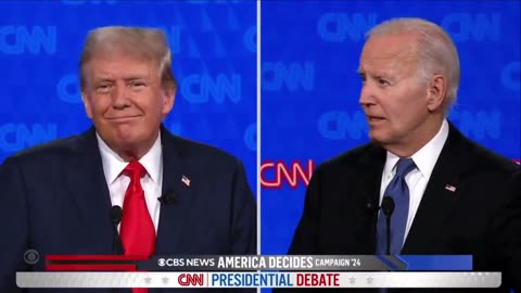 Presidential Debate 2024 Joe Biden calls Trump Fat and Trump and Biden argue about Golf