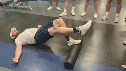 Bulletproof Knee Foam Roller Toe/Hip Bridge Isometric Holds