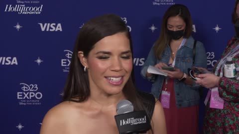 America Ferrera On New Pixar Film 'Elio' & Seeing The 'Unique' Story Come Together | D23 Expo