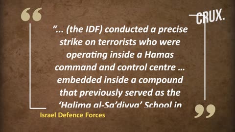 Israel Takes Out “Hamas Command Centre” In Gaza School | IDF Prepares “Offensive Moves In Lebanon”