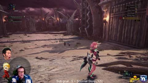 Monster Hunter - Pyra Best Girl smashing Monsters