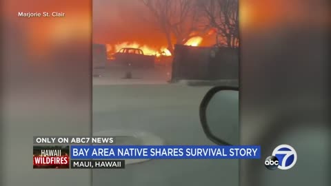 Lahaina mom describes family's harrowing escape from burning home in Maui Wildfire