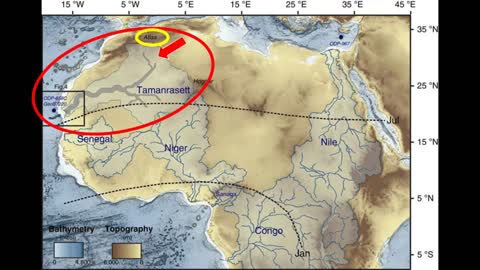 Lost Roman Map has ATLANTIS at Eye of Sahara Africa! (Richat Structure)