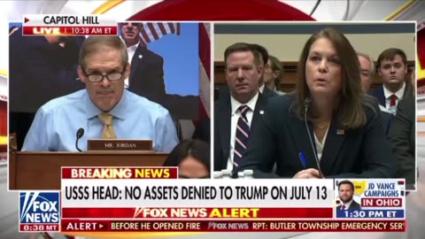 Rep Jim Jordan destroys Secret Service Director Kim Cheatle in Trump Assassination Questioning