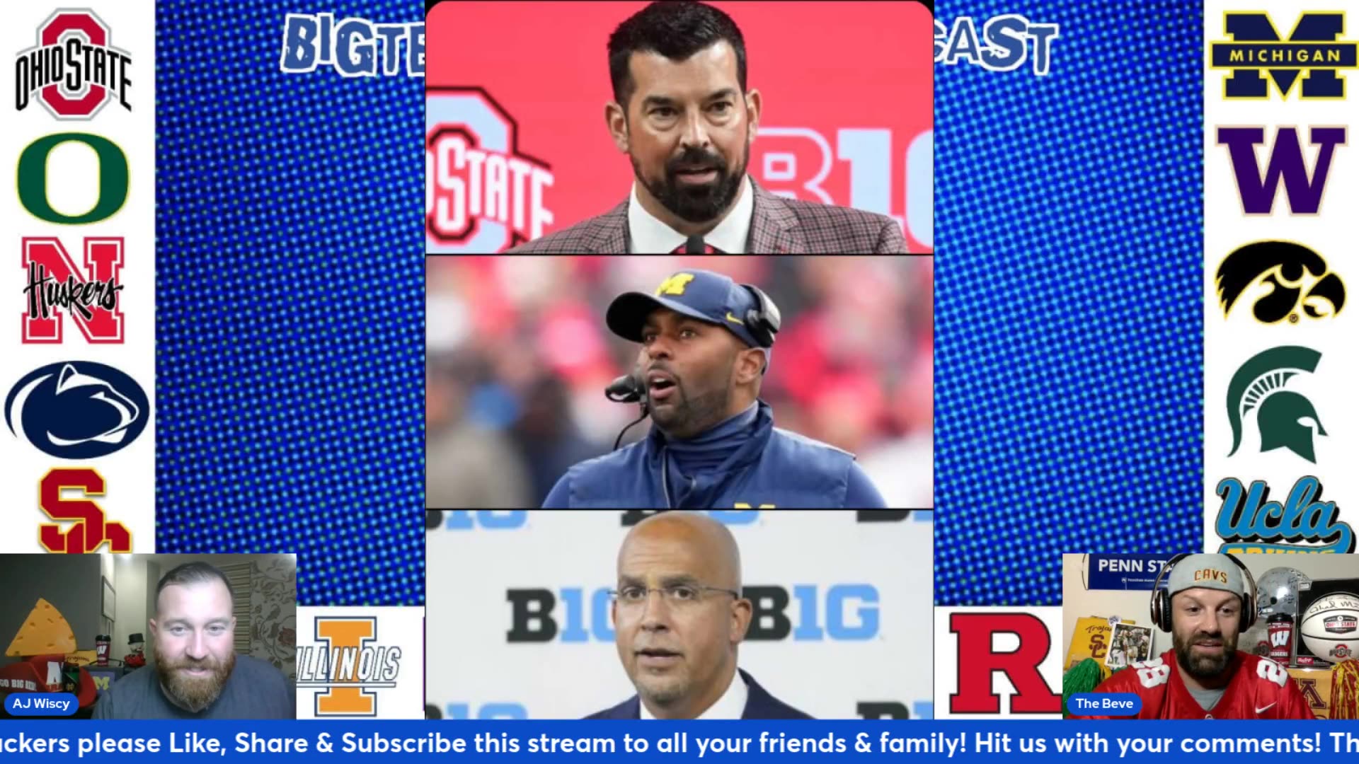 B1G Ten Coaches B1G Mouths and One B1G Blunder