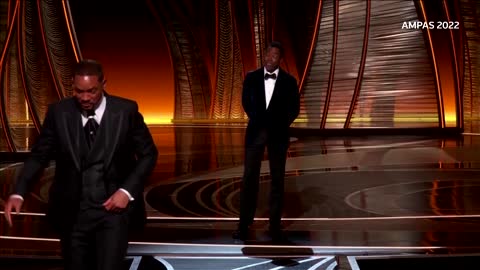 Will Smith smacks Chris Rock on stage at Oscars