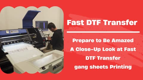 Behind the Scenes: DTF Gang Sheets Production & Same-Day Shipping!