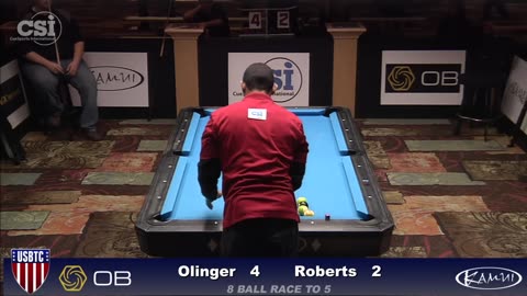 Olinger vs Roberts ▸ 2015 US Bar Table 8-Ball Championship