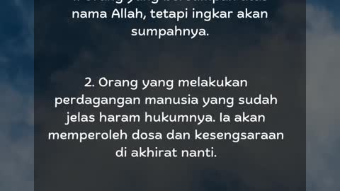 Musuh Allah di Hari Kiamat