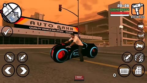 Tron Bike On [ GTA SAN ANDRES ] gamplay part= 2