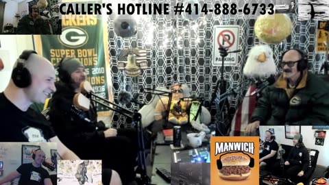 Them MANWICH Power Hour Plus Guy's GOING LIVE! call 414-888-6733