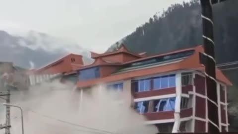 Hotel collapse in kalam