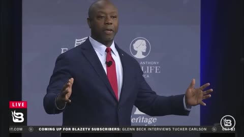 Tucker Carlson Interviews Tim Scott at the 2023 Family Leadership Summit