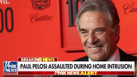 Pauly Pelosi Assaulted During Home Intrusion.