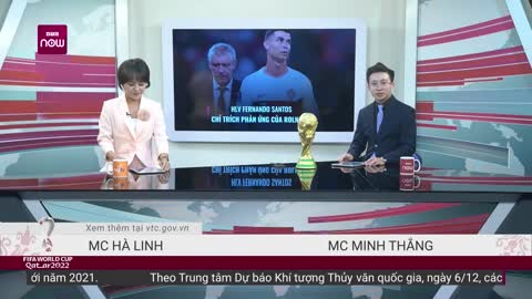 Huấn luyện viên Santos không hài lòng với cách hành xử của Ronaldo VTC Now