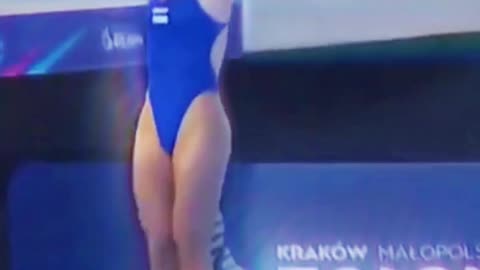 Women's best diving Caroline Kupka