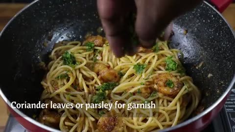 #Spicy Butter Garlic Pasta Recipe