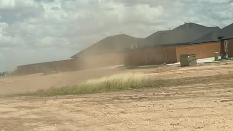 Driving Through a Dust Devil