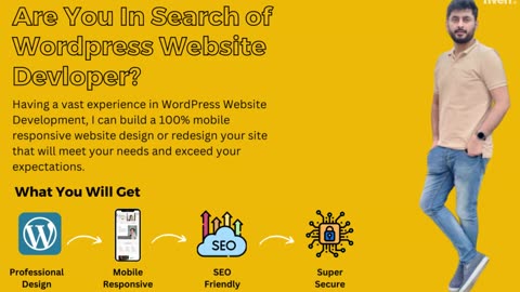 I will do wordpress website development, responsive website redesign