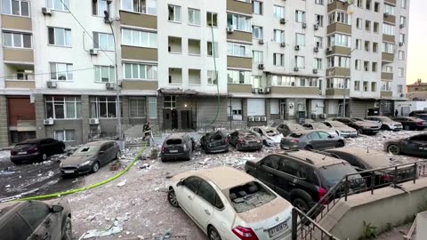 Kyiv rocked by explosions in pre-dawn air strike